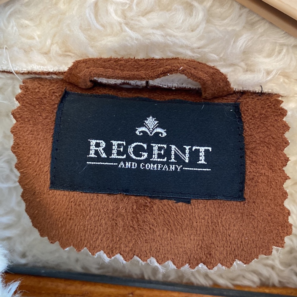 NWOT Regent Toffee Faux Suede Coat - Picture 13 of 15